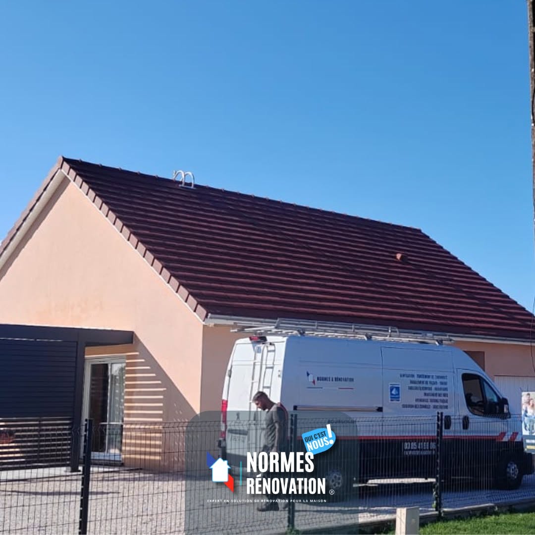 Nettoyage de toiture et façade avec traitement hydrofuge à Chalon-sur-Saône
